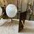 Mid-Century Modern 1950s Mid-Century Modern Enameled Brass and Glass Italian Wall Sconces For Sale - Image 3 of 12
