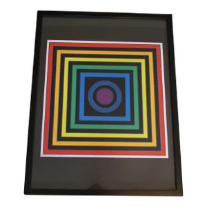 Modernist Laredo Jackson Signed Lithograph Art