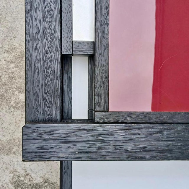 Black Modular Coffee Table by Bernard Vuarnesson for Bellato, 1980s For Sale - Image 8 of 18