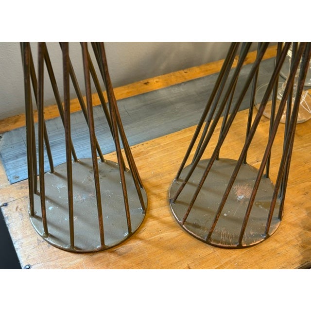 Wheat Sheath Candle Holders For Sale In New York - Image 6 of 7