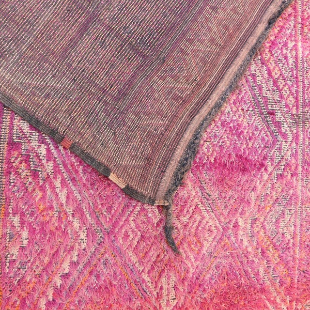 1980s 1980's Moroccan Beni M'Guild Wool Rug - 10.6 X 6.2 Ft For Sale - Image 5 of 7