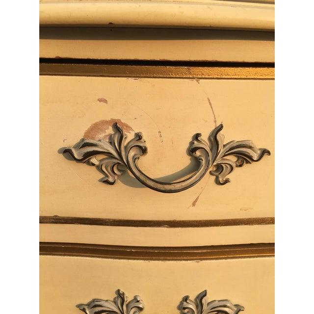 Vintage French Provincial Double Dresser Chest of Drawers by Dixie
