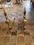 Antique Federal Brass Andirons- a Pair For Sale - Image 4 of 6