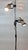 Brown Vintage Floor Lamp in Chrome, 1970s For Sale - Image 8 of 14