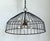 Vintage Monumental Industrial Metal Cage Pendant Light For Sale In West Palm - Image 6 of 13