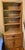 1970s 1978 Dixie Wicker Weave Wooden Bookcase For Sale - Image 5 of 5