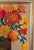 1960s Mid-Century Modern Expressionist Heavy Impasto Floral Still Life – Signed by Artist For Sale - Image 9 of 11