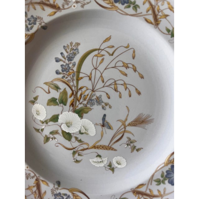 Ceramic Spode Summer Harvest Dessert Plates - Set of 6 For Sale - Image 7 of 11