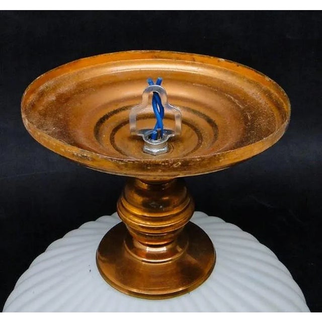 Art Deco Pendant Lamp, Poland, 1950s For Sale - Image 3 of 5