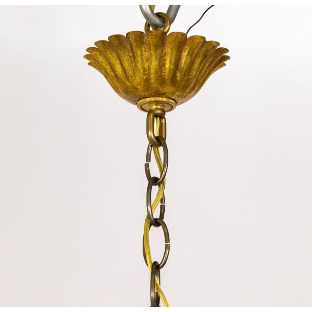 1950s Maria Theresa 6-Light Chandelier For Sale - Image 9 of 11