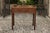 English 1780s Georgian Oak Side Table with Marlborough Legs and Chinoiserie For Sale - Image 4 of 11