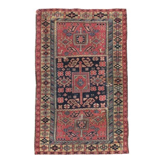 Galerie Shabab Collection Mid-20th Century Turkish Anatolian Throw Rug For Sale