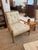 Linen Pair of t.h. Robsjohn-Gibbings Lounge Chairs For Sale - Image 8 of 15