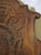 Large 19th Century French Cast Iron Fireback With Rampant Lion and Crown For Sale - Image 12 of 14