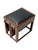 Art Deco Amsterdamse School Stool with Adjustable Leather Seat, 1920s For Sale - Image 11 of 14