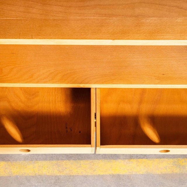 Mid-Century Sapele Shelved Cupboard with Pin Legs, 1960s For Sale - Image 4 of 10