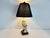 Italian Bust Lamp & Shade, 1950s For Sale - Image 4 of 12
