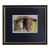 Vintage Mixed Media Collage With Black Mat From England For Sale