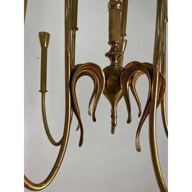 10-Light Chandelier by Ulrich For Sale - Image 6 of 14