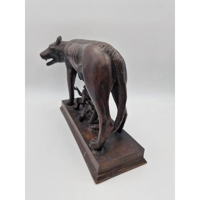Roman She-Wolf, 1980s, Bronze For Sale - Image 3 of 10