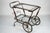 Mid-Century Italian Brass and Glass Bar Cart from Cesare Lacca, Italy, 1950s For Sale - Image 9 of 14