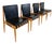 Vintage Danish Ash SE 21 Dining Chairs by Egon Eiermann, 1960s, Set of 4 For Sale