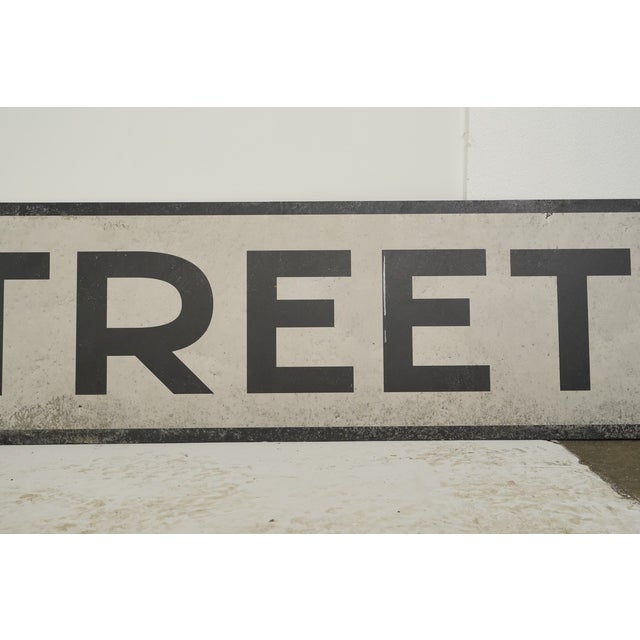 Plastic Reclaimed Marty Supreme Delancey Street Movie Prop Sign For Sale - Image 7 of 9