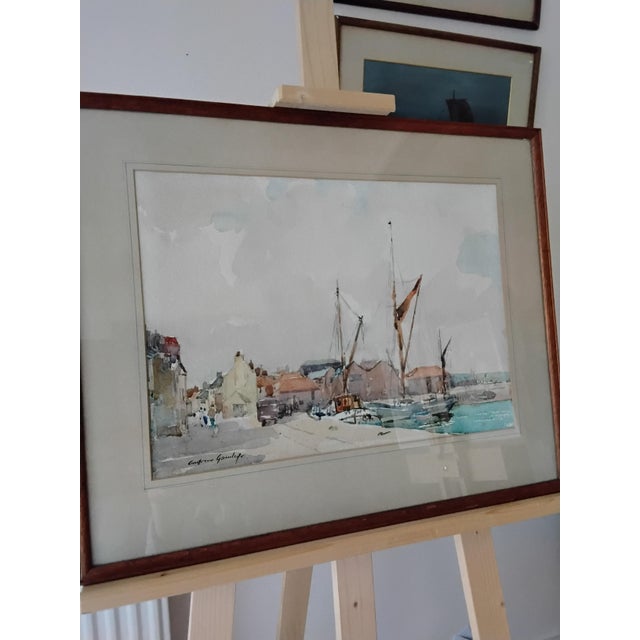 Andrew Gamley, Watercolour Landscape, 1869, Watercolor, Framed For Sale - Image 6 of 6