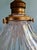 Metal Art Deco Pendant Light in Transparent Grooved Glass from Holophane, 1920s For Sale - Image 7 of 12