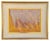 Yellow Mid Century Modern Abstract Landscape Painting For Sale - Image 8 of 8