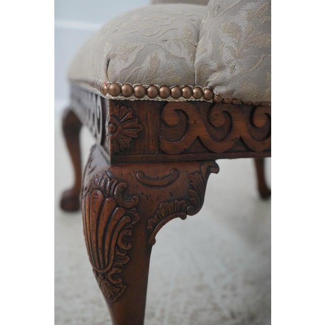 Pair Ardley Hall Ball & Claw Newly Upholstered Chairs For Sale - Image 17 of 18