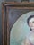 Charles J. Bensco Antique 1930's Oil Painting Portrait of a Los Angeles Woman For Sale - Image 11 of 16