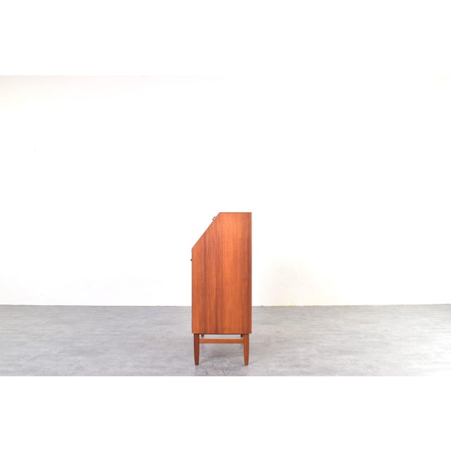 Mid-Century Modern Danish Teak Secretaire, 1960s For Sale - Image 6 of 18