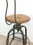 Mid Century Industrial Swivel Stool For Sale - Image 11 of 12