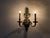 1950s Spanish Rococo Chased Brass 2-Light Wall Sconce For Sale - Image 11 of 11