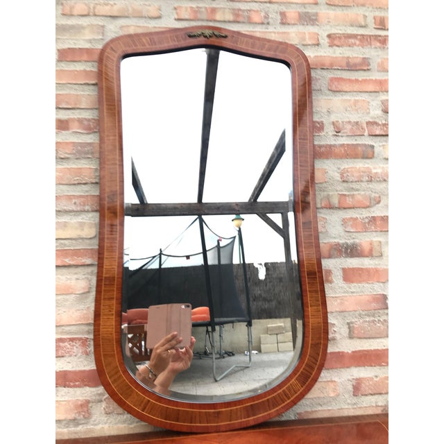 Mid 20th Century Louis XVI Style Kingwood and Marquetry Commode For Sale - Image 10 of 18