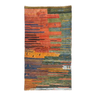 Vintage Persian Gabbeh Rug, 04'04 X 07'07 For Sale