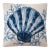 Scallop Hook Pillow, 16" x 16" For Sale