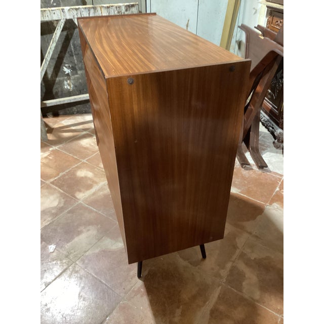 Mid-Century Modern Wooden Shoe Cabinet from Fratelli Bertoli, Fraber, 1960s For Sale - Image 3 of 7