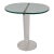 Aziz Designs Custom Glass/Lucite Accent Table For Sale