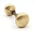 Traditional Vintage Classic Plain Polished Brass Door Knobs House Set For Sale - Image 3 of 7