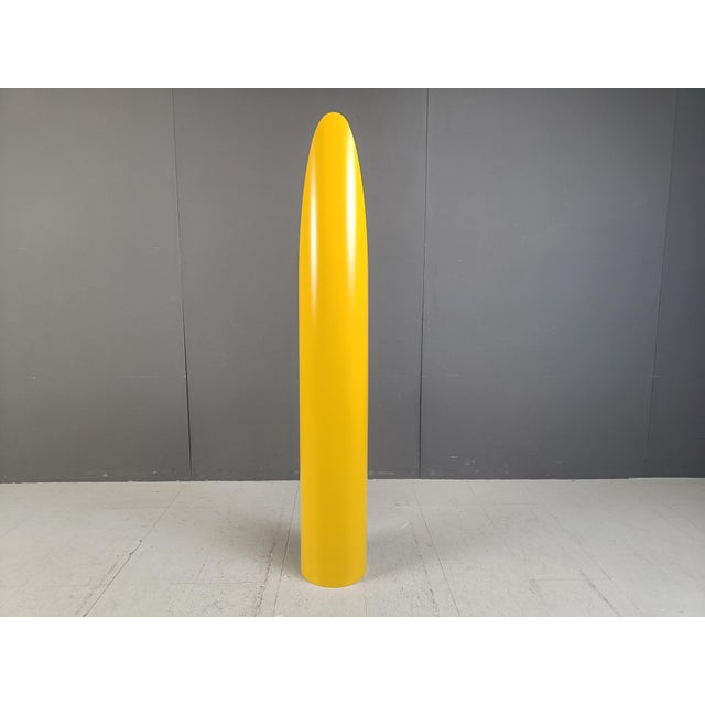 1970s Vintage Italian Lipstick Floor Mirror, 1970s For Sale - Image 5 of 11