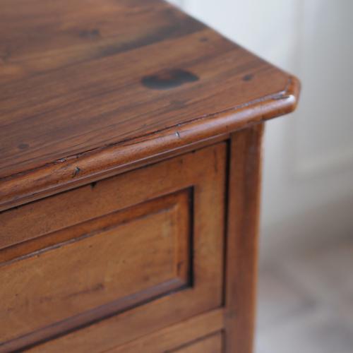 2000 - 2009 19th Century Louis XVI Style Chest of Drawers in Walnut For Sale - Image 5 of 15