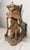 Figurative Antique Hand Carved German Tree Trunk Figural Folk Art Sculpture Statue Carving For Sale - Image 3 of 14