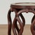 Pair of Vintage Chinese Carved Wood Garden Seats or Stands For Sale - Image 11 of 14