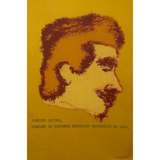 Ronald Brooks Kitaj, British Pop Art Artist RB Kitaj Screenprint Day Book Serigraph Silkscreen Signed, 1972 For Sale