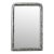 French 19th Century Louis Philippe Silver Gilt Mirror For Sale