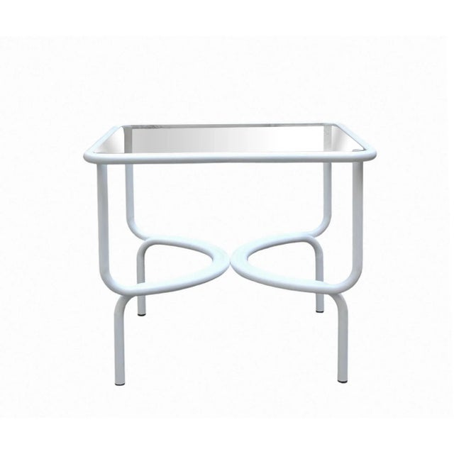 Metal White Locus Solus Table by Gae Aulenti for Poltronova, Italy, 1964 For Sale - Image 7 of 7