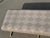 Vanilla Vintage Drexel Heritage X-Form Faux Bamboo Bench For Sale - Image 8 of 16