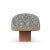 Hygge Bench in 0004 Kvadrat Zero Fabric and Smoked Oak by Saccal Design House for Collector, in New conditions. Designed...